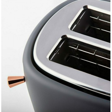 Gruppe TO-0201 Φρυγανιέρα 2 Θέσεων 815W Γκρι Gruppe TO-0201 Φρυγανιέρα 2 Θέσεων 815W Γκρι